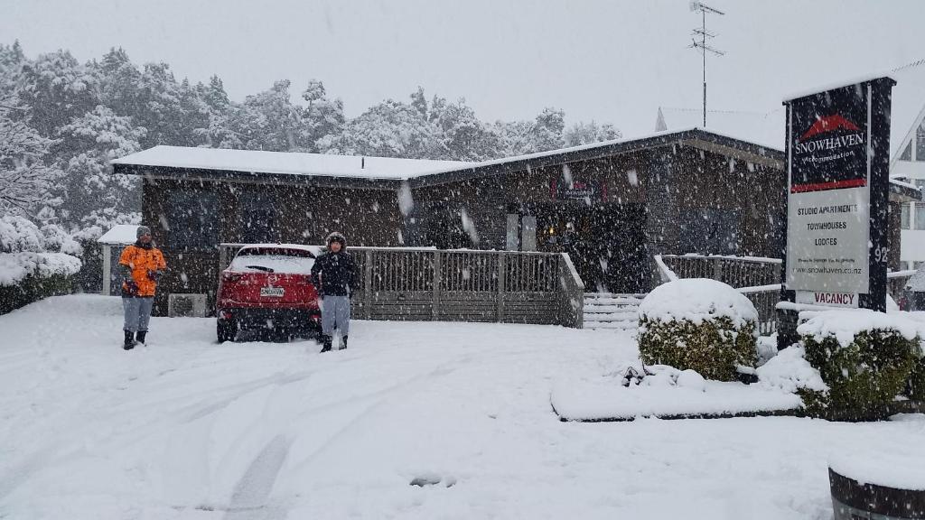 במוטל אוהקונה Snowhaven מראה חיצוני תמונה