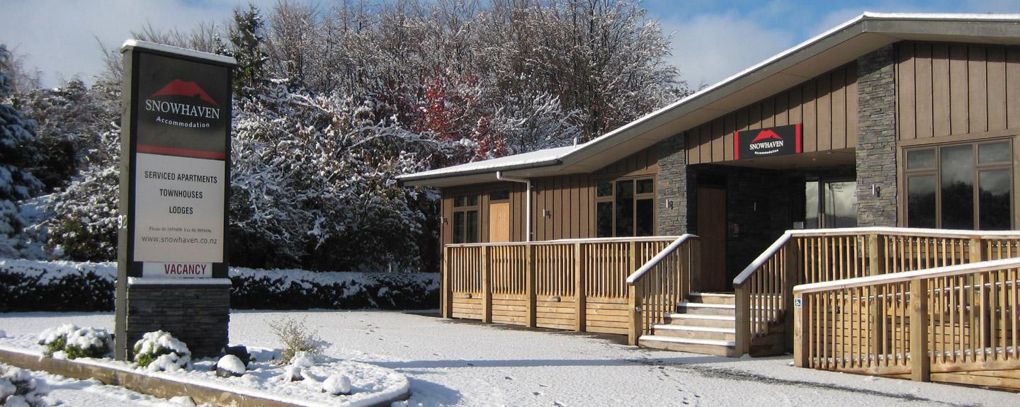 במוטל אוהקונה Snowhaven מראה חיצוני תמונה